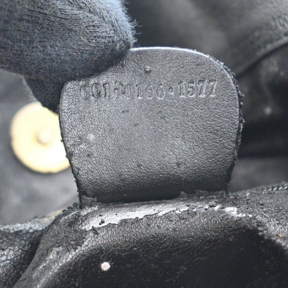 Auth Gucci Bamboo 2Way Shoulder Bag #47302G16B - Picture 11 of 12